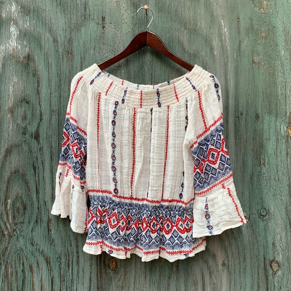 Anthropologie Peasant Top